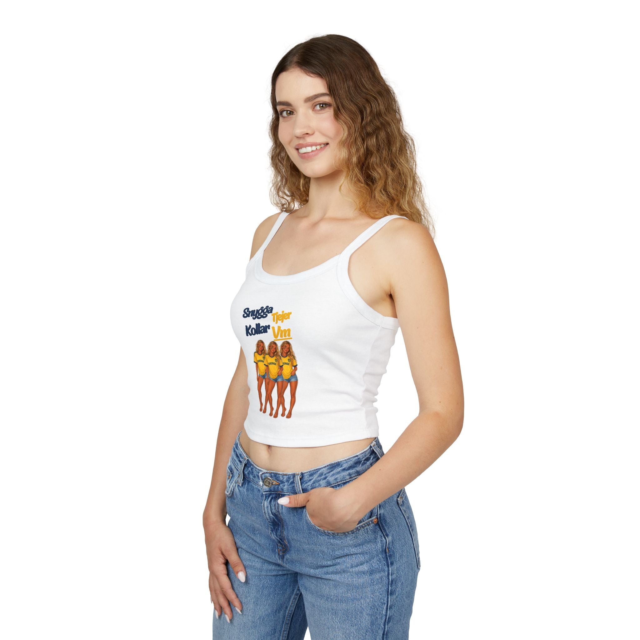 Snygga Tjejer Kollar Vm Tank Top