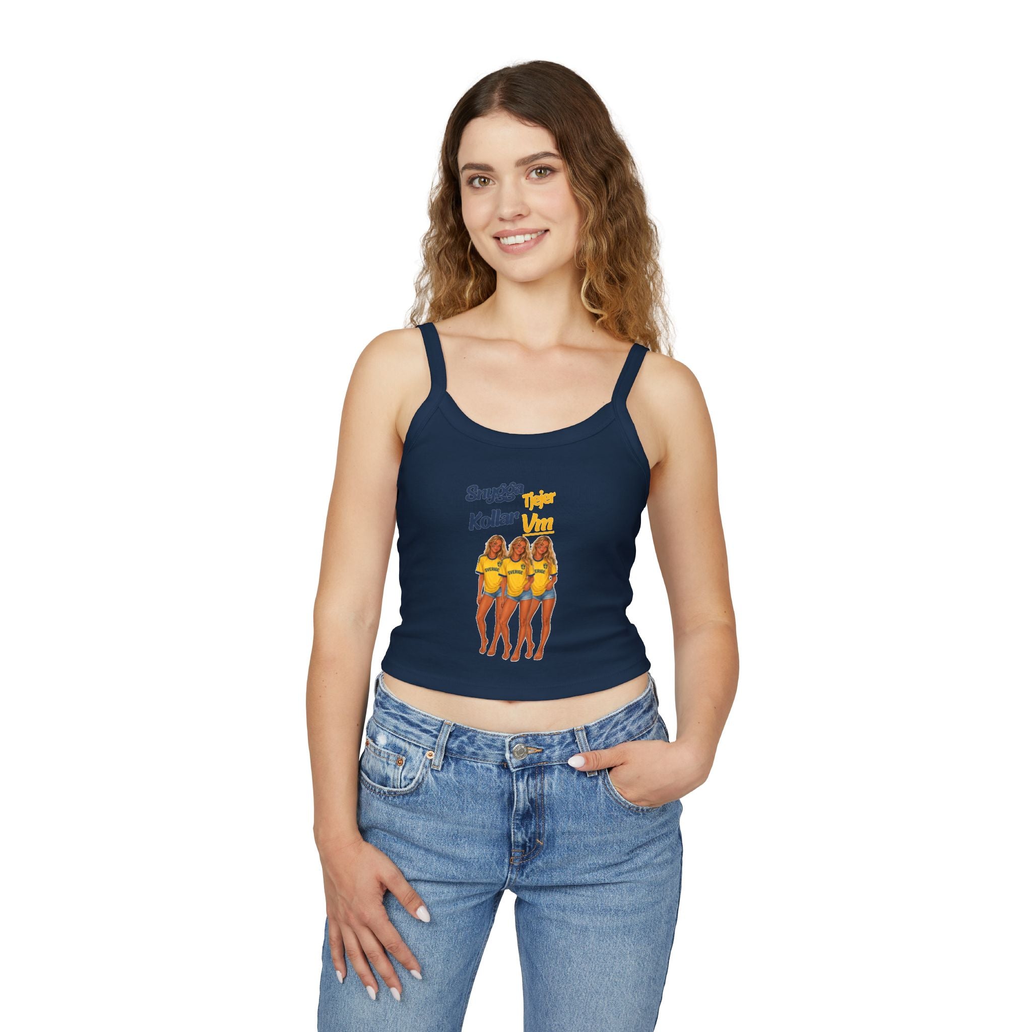 Snygga Tjejer Kollar Vm Tank Top