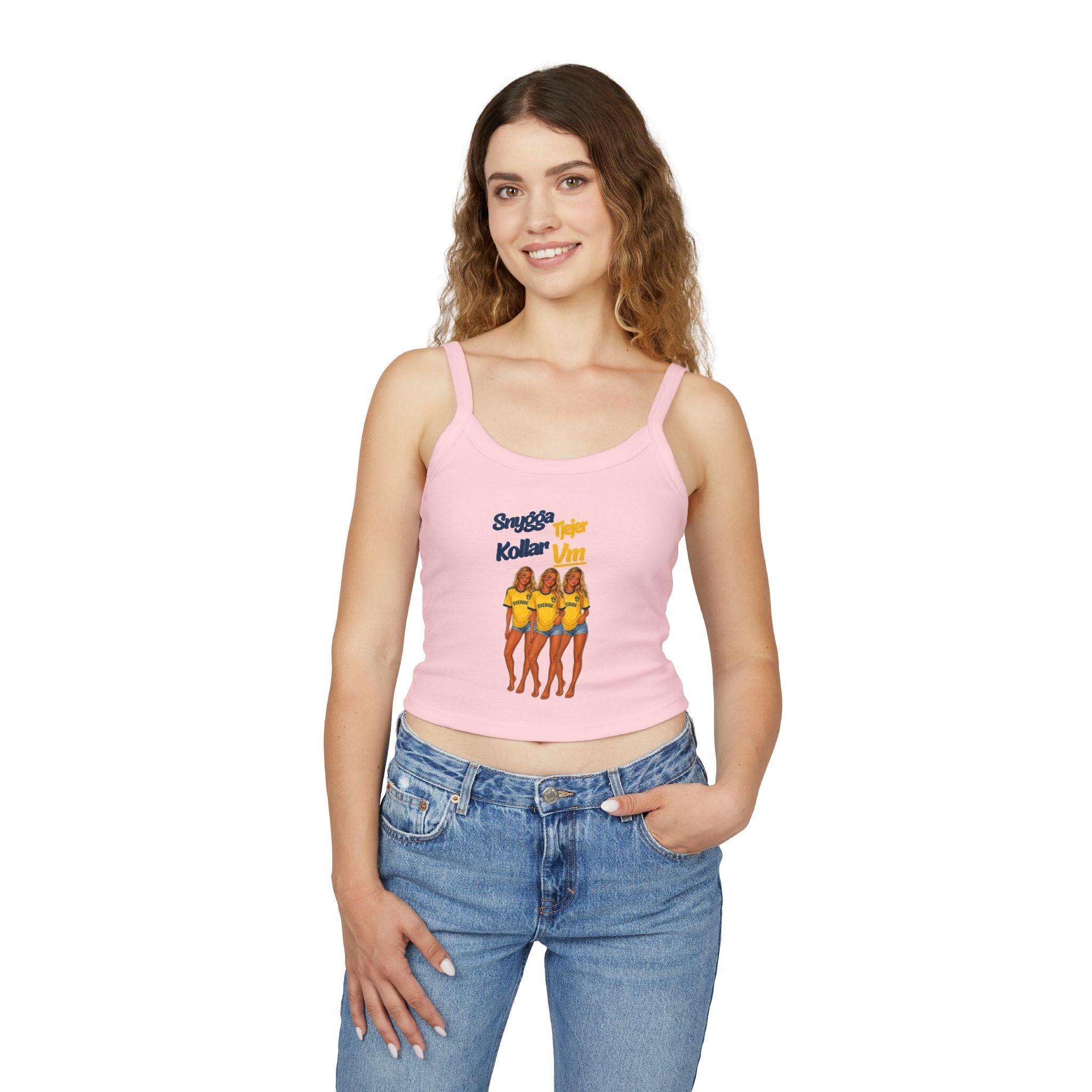 Snygga Tjejer Kollar Vm Tank Top