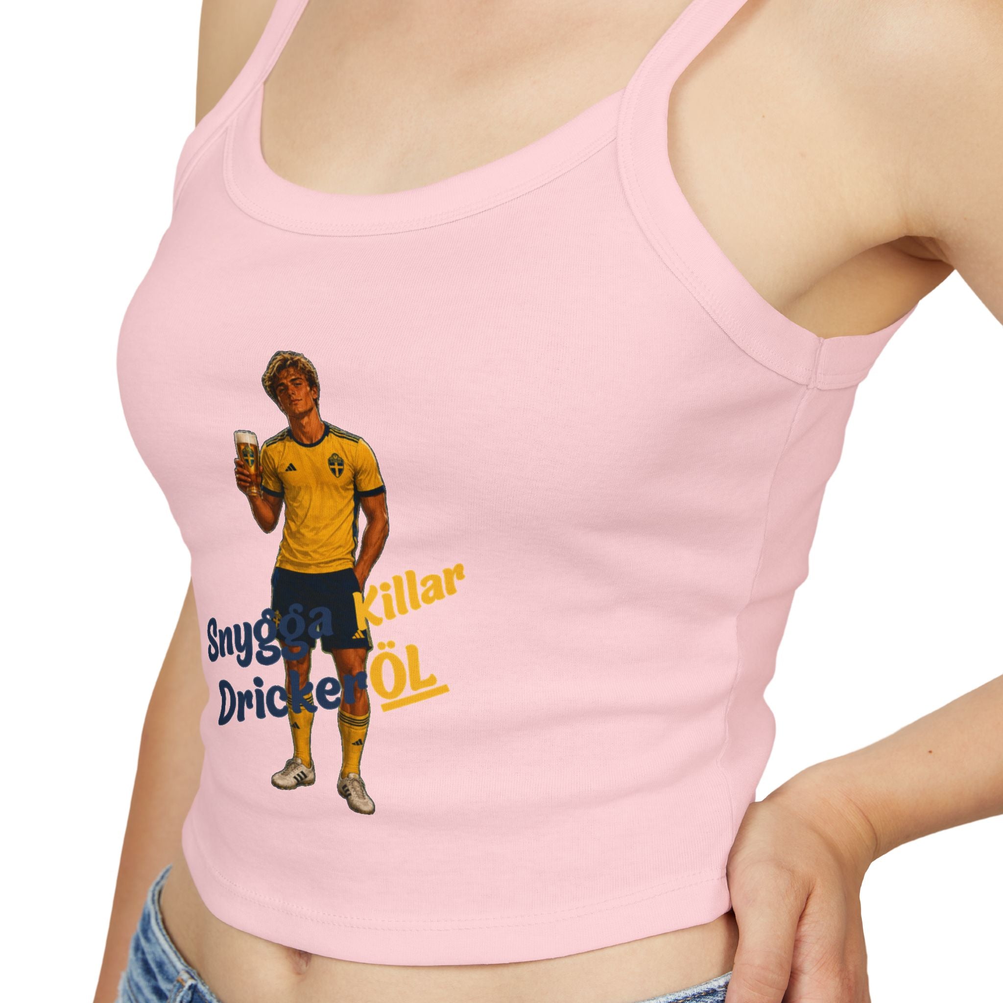 Snygga Killar Dricker ÖL Tank Top
