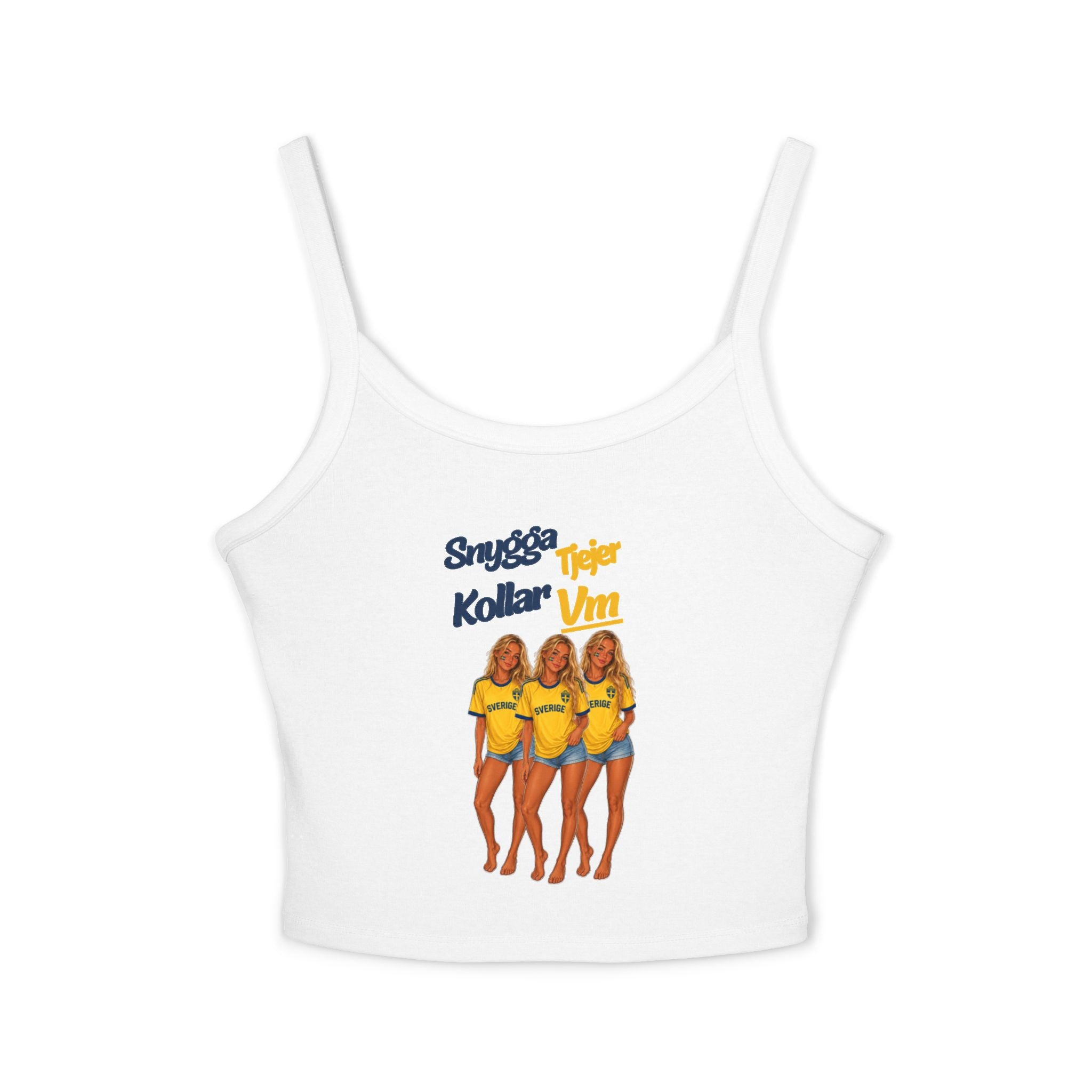 Snygga Tjejer Kollar Vm Tank Top